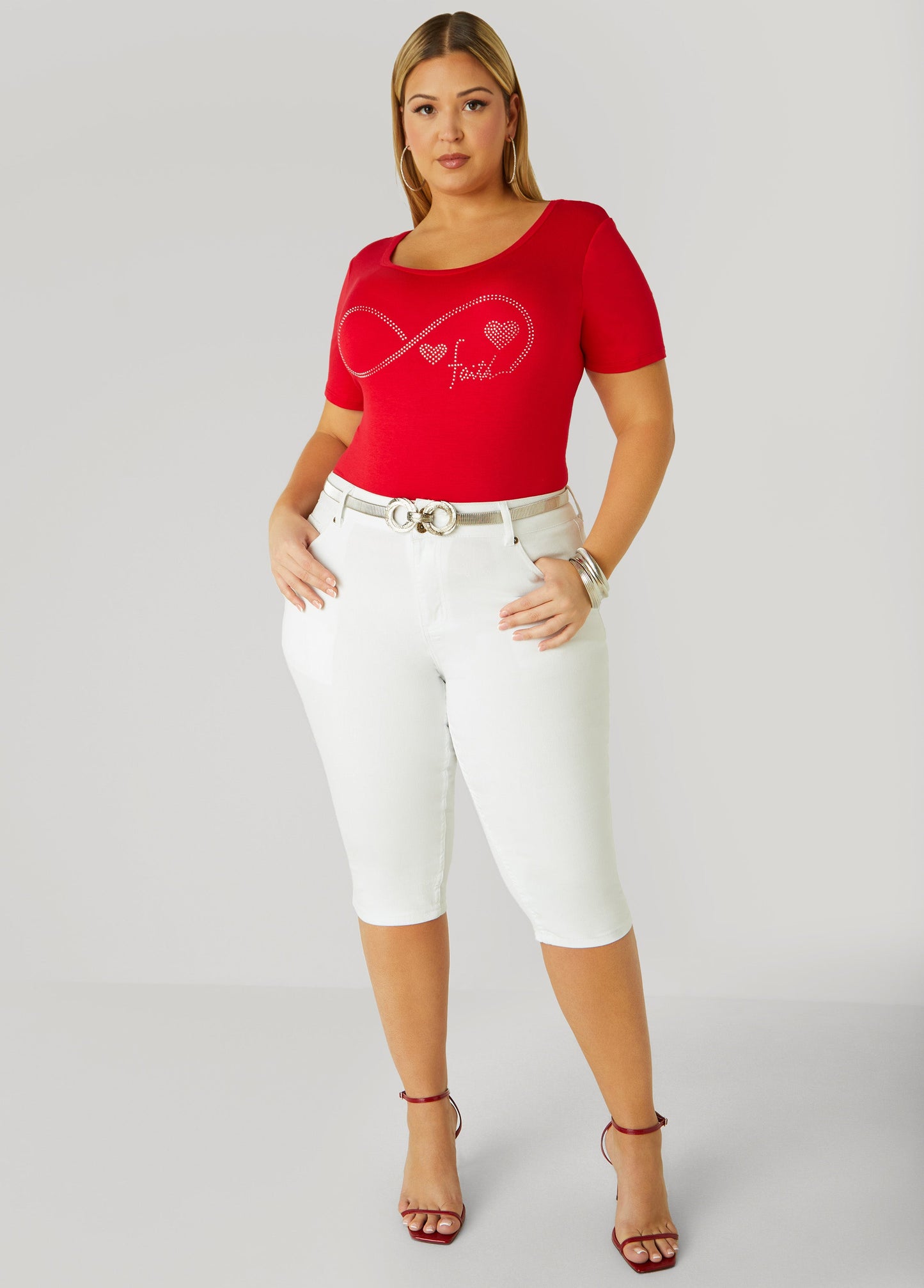 Belief Sparkle Top