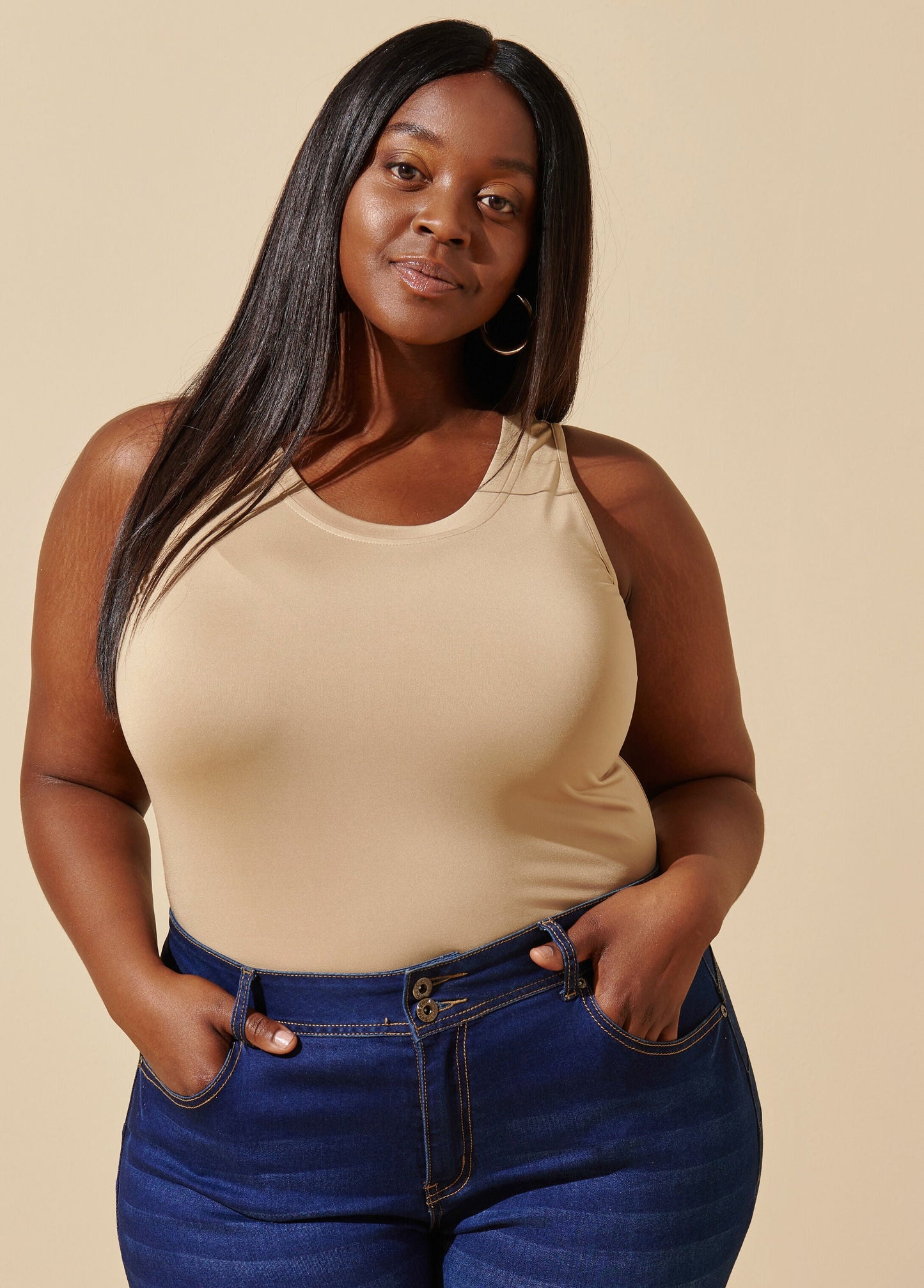 Simple Core Knitted Sleeveless Shirt