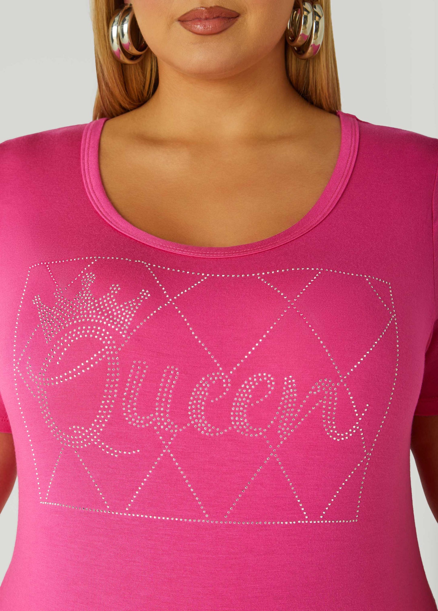 Royal Rhinestone T-Shirt
