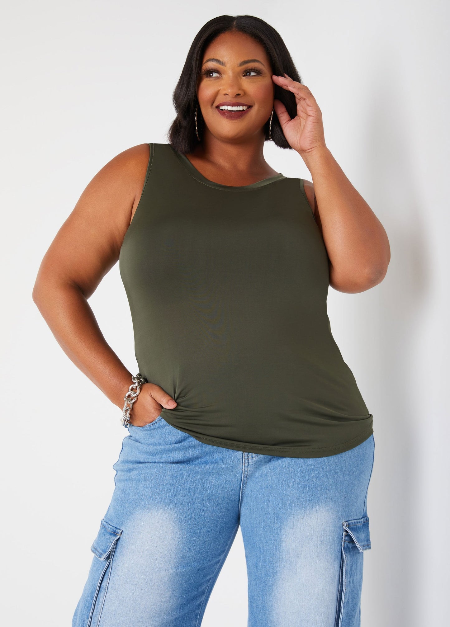 Essential Woven Camisole Blouse